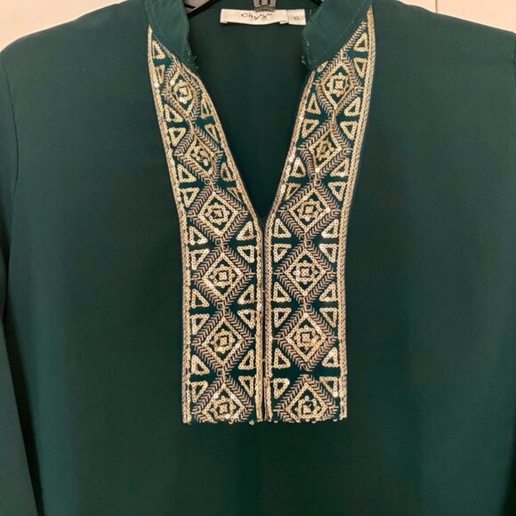 Indian 3/4 Sleeve Tunic - Picture 2 of 5